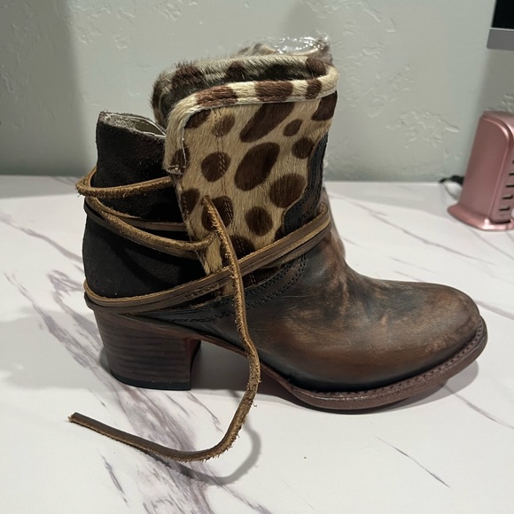 Freebird by Steven Shoes - Freebird Leopard print Casey ankle boot